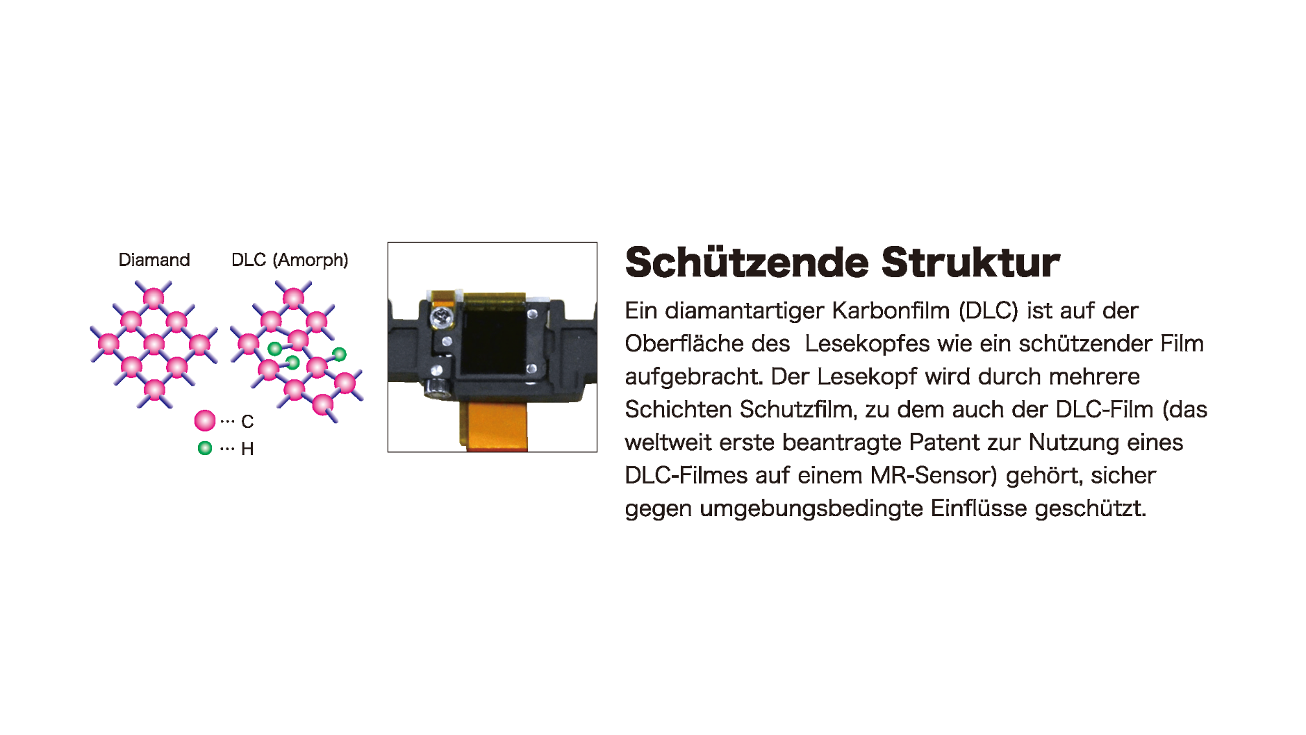 Schützende Struktur