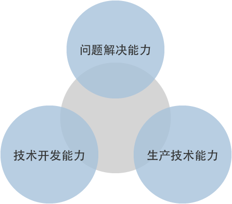 问题解决能力 技术开发能力 生产技术能力